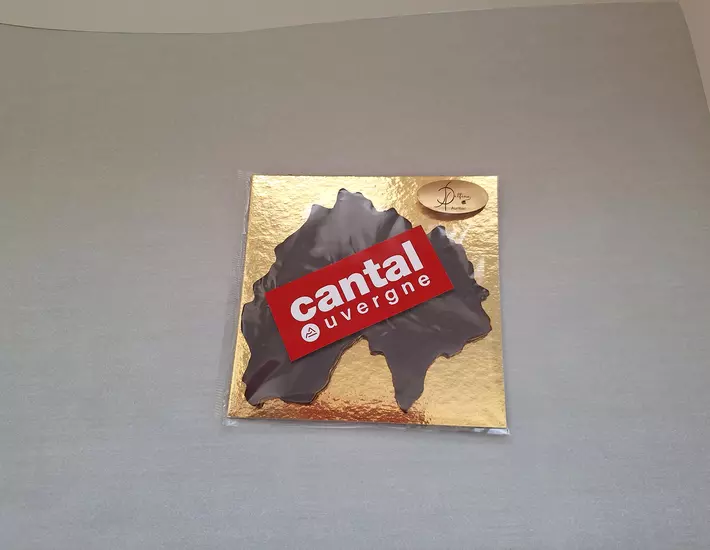 photo du département du cantal en chocolat